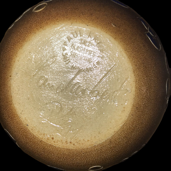 1985 Paul Kruft SIGNED PITCHER AND VASE SET - Picture 3 of 7